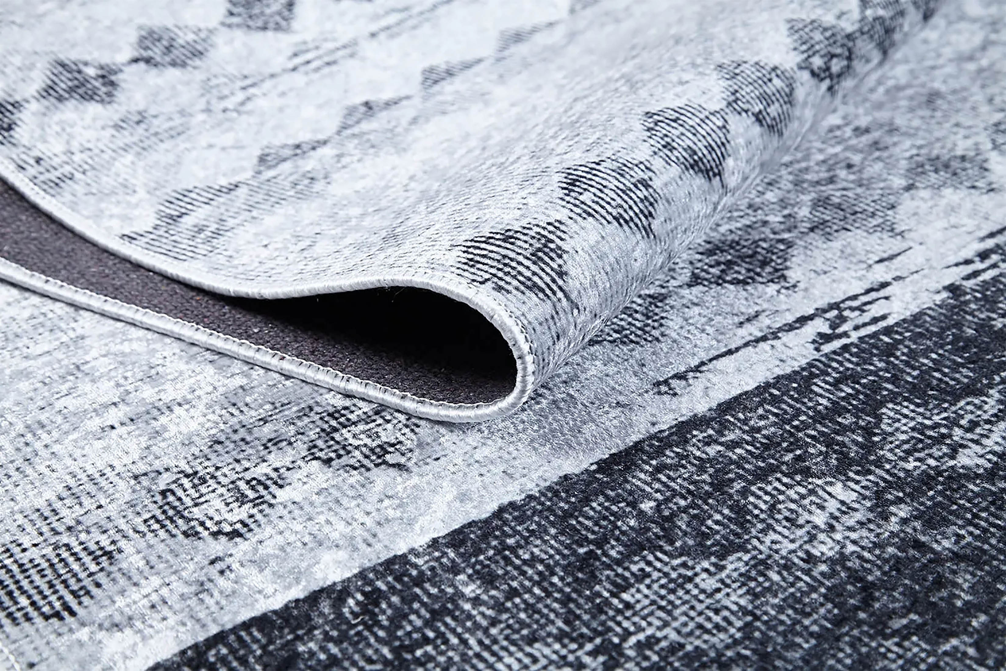 Dahlia Geometric Antique Vintage Mid Century Rug