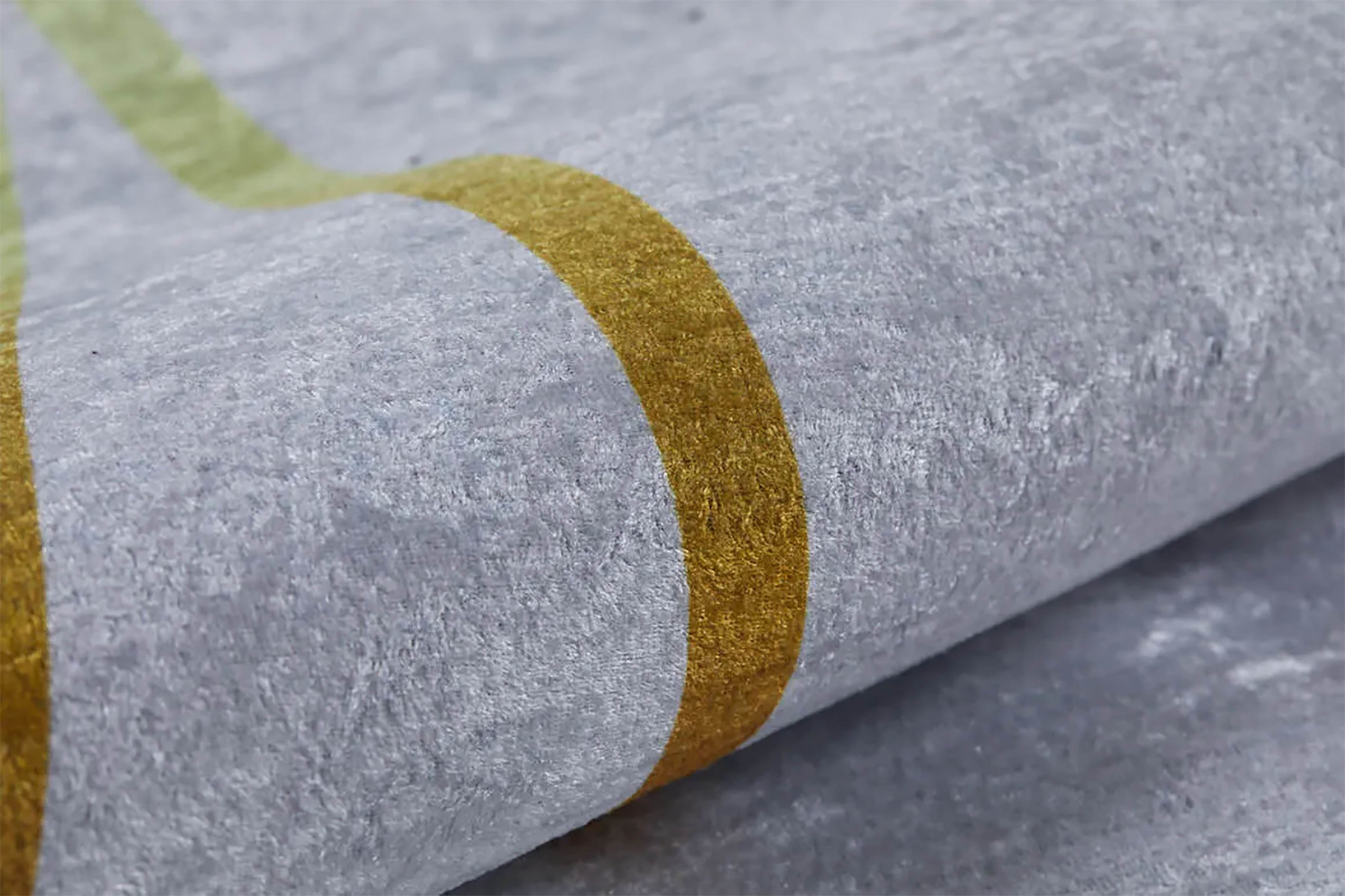 Mikaela Geometric Border Modern Home Decor Rug