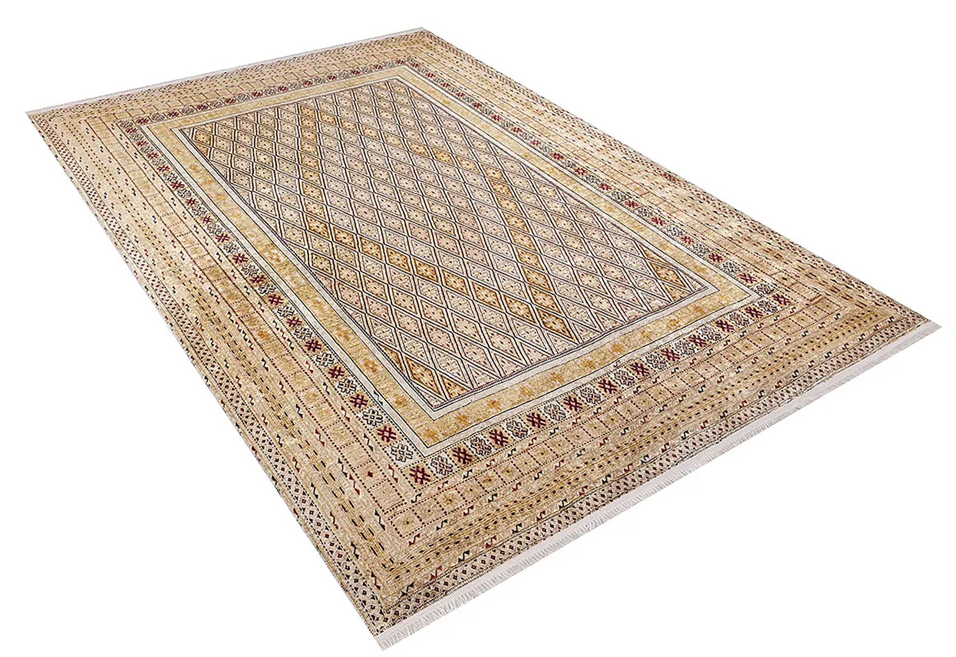 Orish Turkish Kilim Orange Yellow Rug