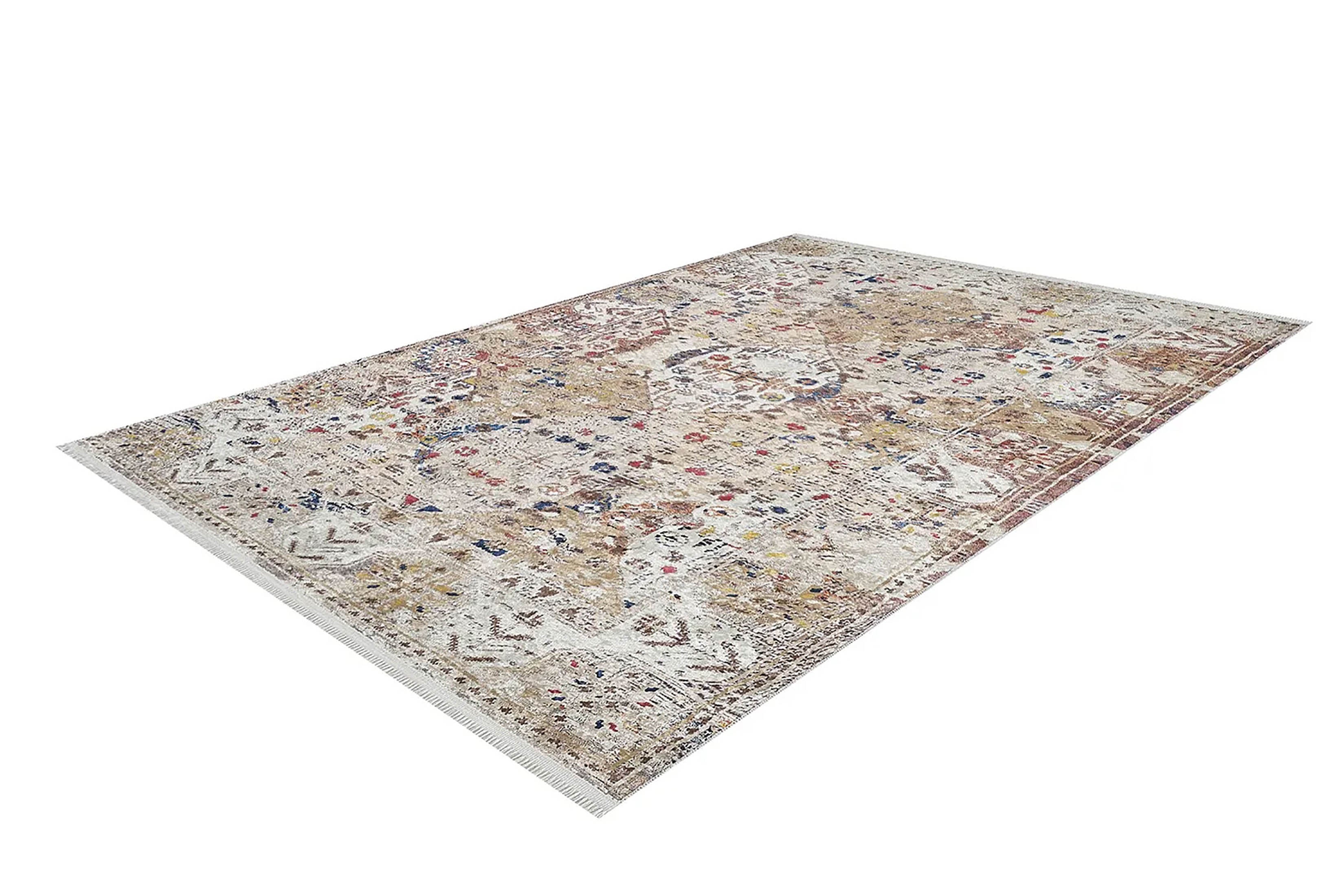 Luisa Turkish Bohemian Modern Beige Rug