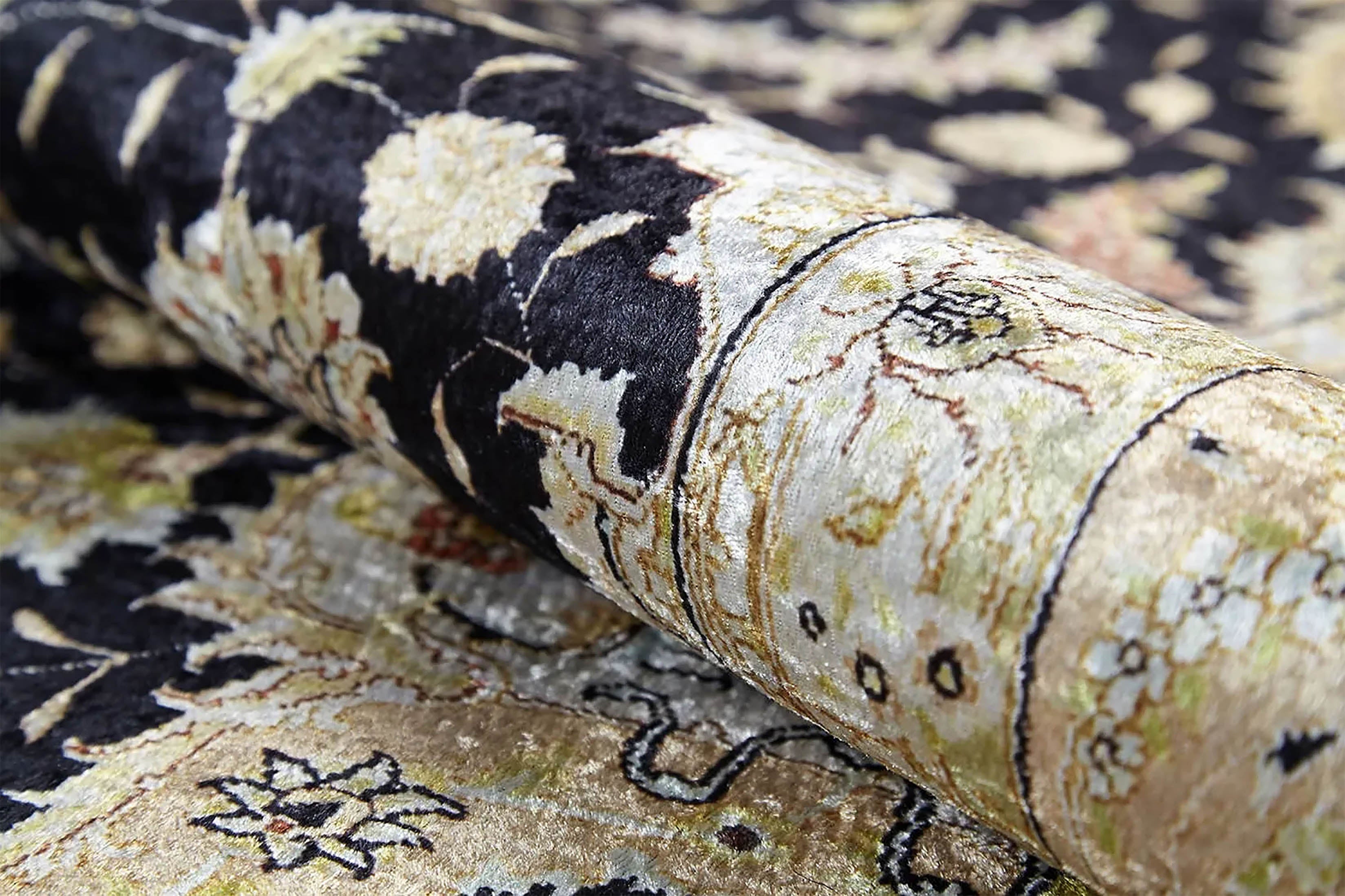 Aleyna Turkish Floral Traditional Vintage Rug