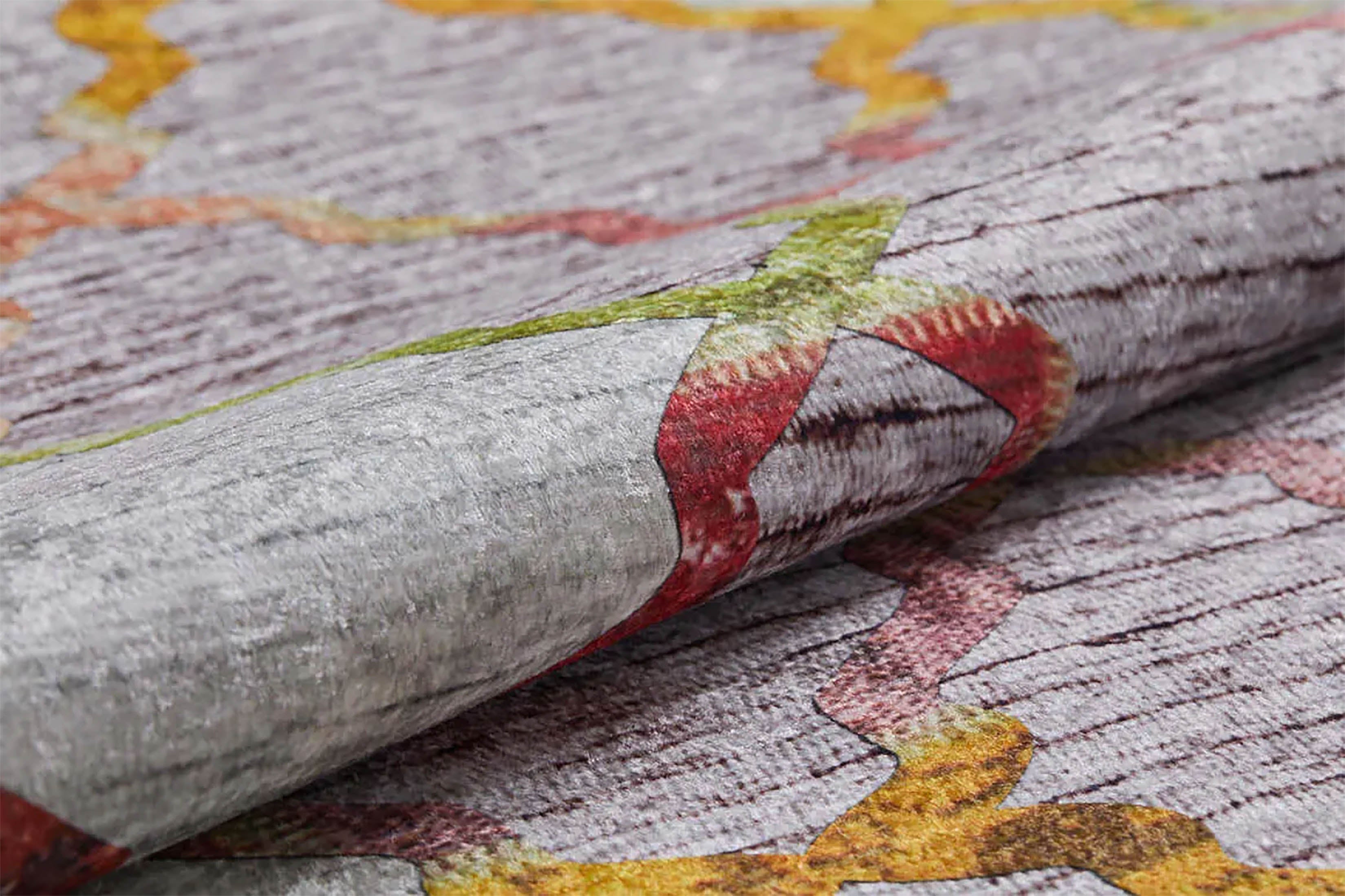 Ensley Colorful Geometric Vibrant Color Home Decor Luxury Rug