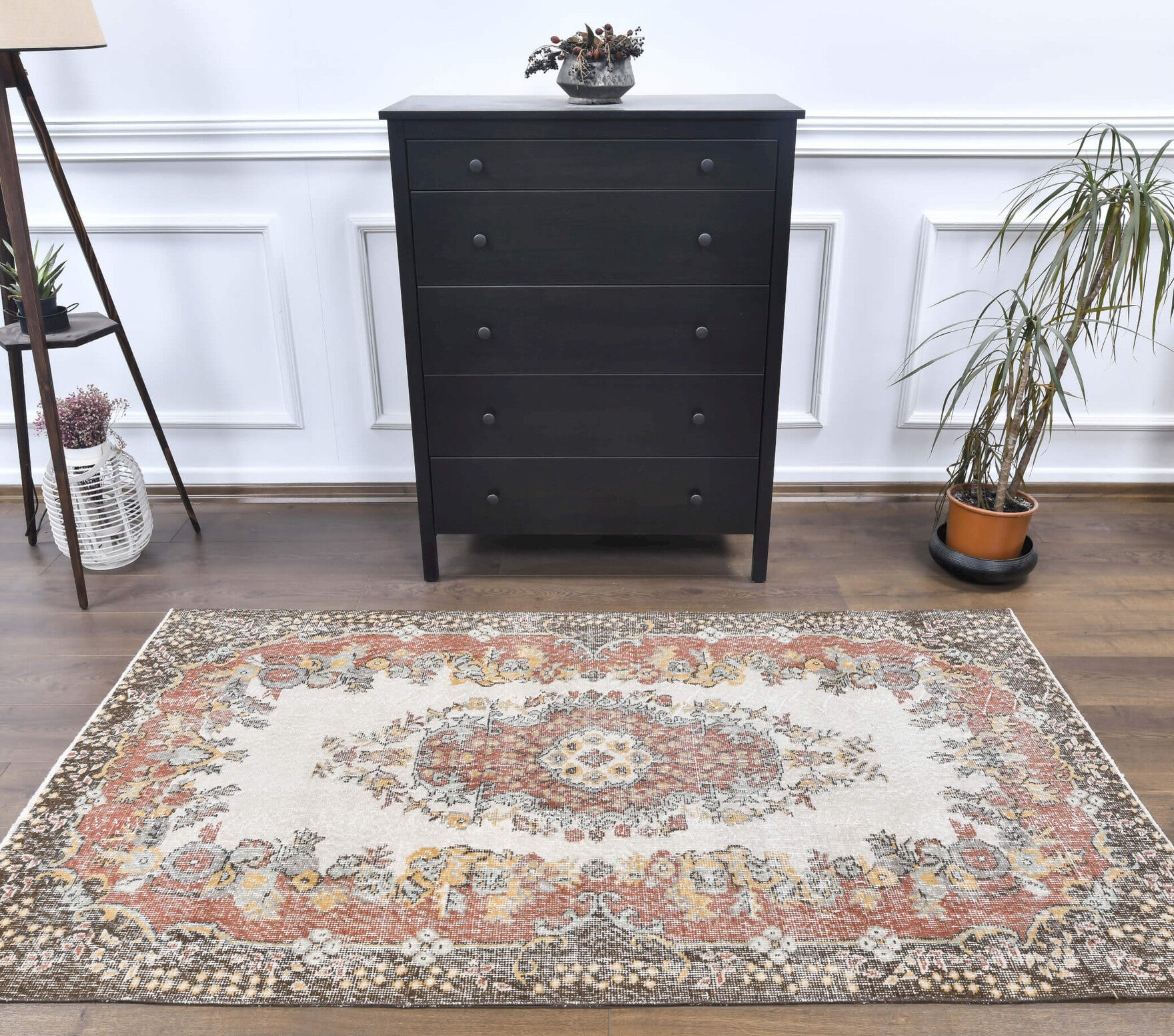 Vintage Oushak Area Rug