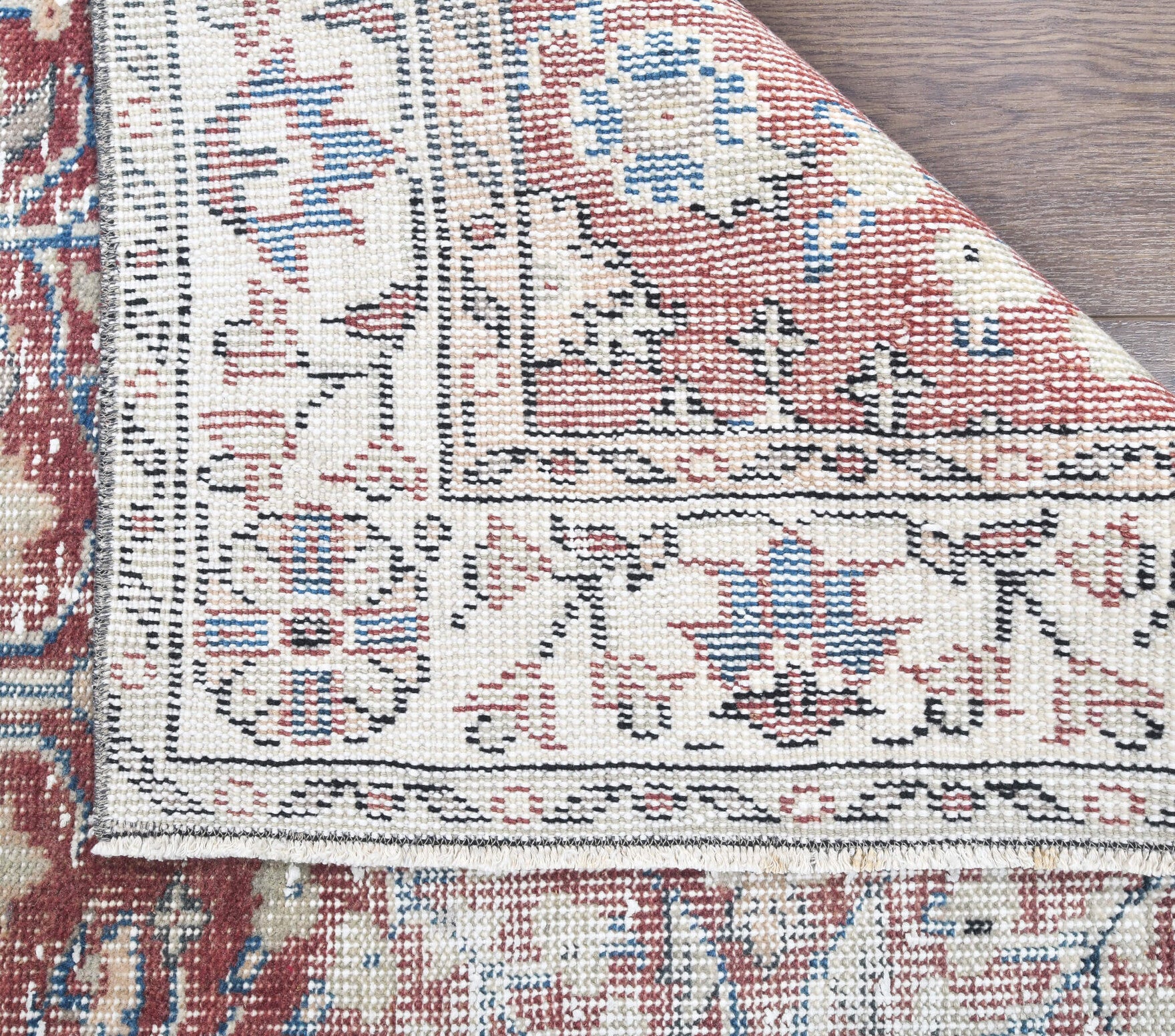 Vintage Purple Anatolian Area Rug