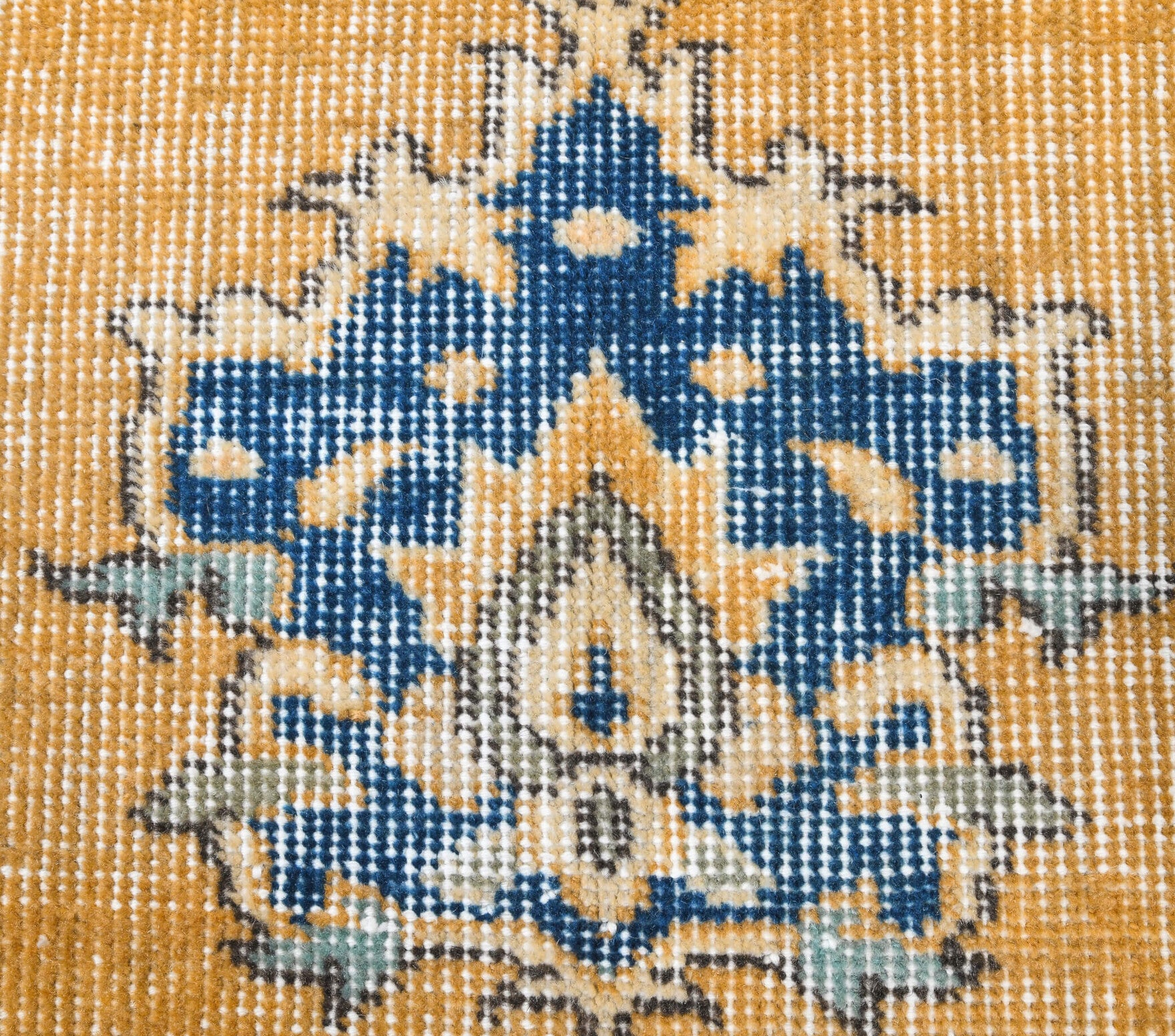 One-of-a-kind 1970s Anatolian vintage area rug in wool, 4'7" x 6'11"