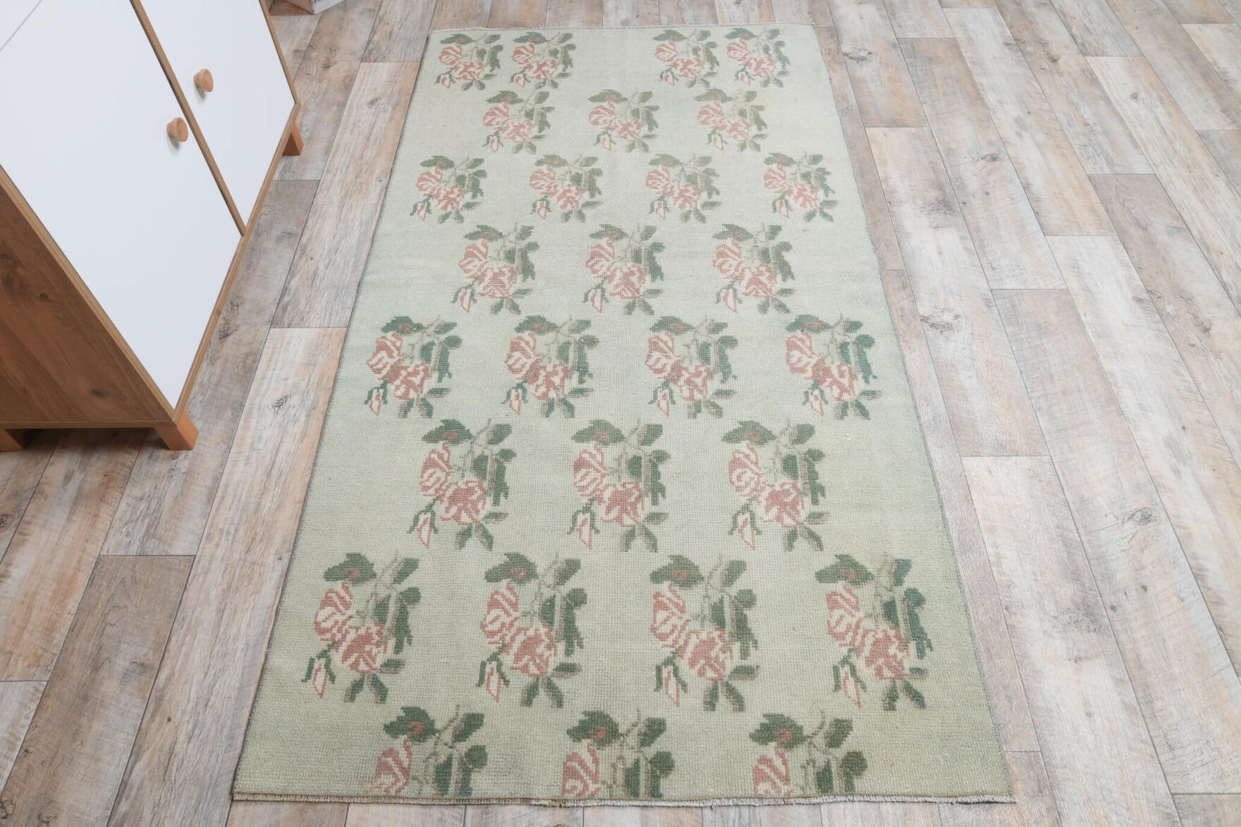 One-of-a-kind 1970s Anatolian vintage area rug in wool, 3'7" x 6'9"