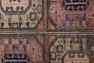 Authentic Anatolian vintage area rug (1970s) with ikat design – one-of-a-kind at Fame Rugs