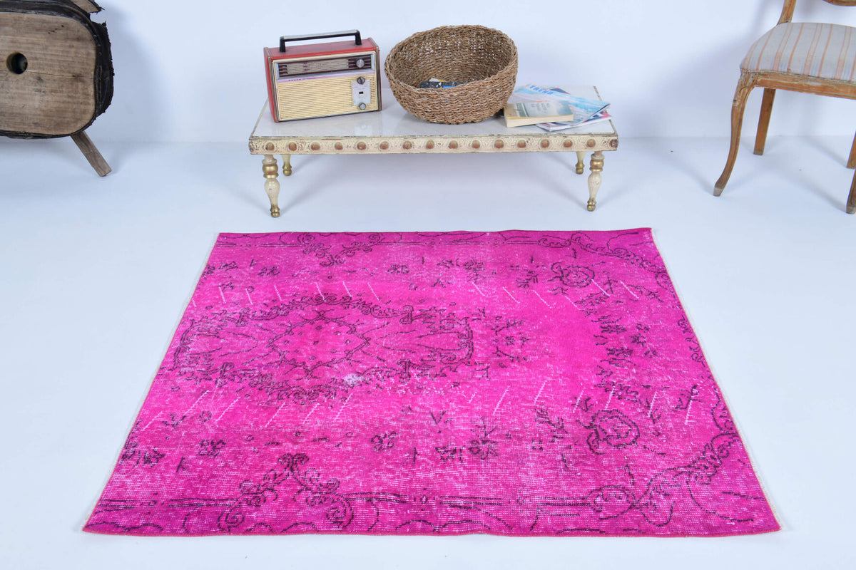 Vintage Anatolian Mini Rug