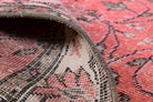 Authentic Anatolian vintage area rug (1970s) with floral design – one-of-a-kind at Fame Rugs