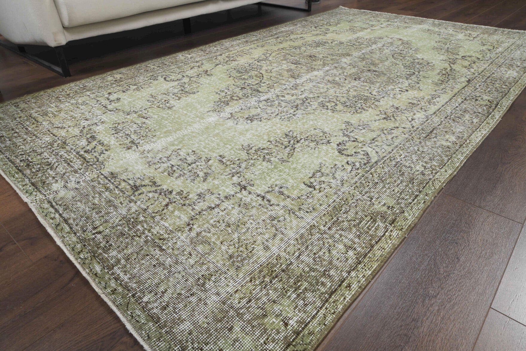 155x280 cm vintage Anatolian area rug – Kavaknur, low pile, wool