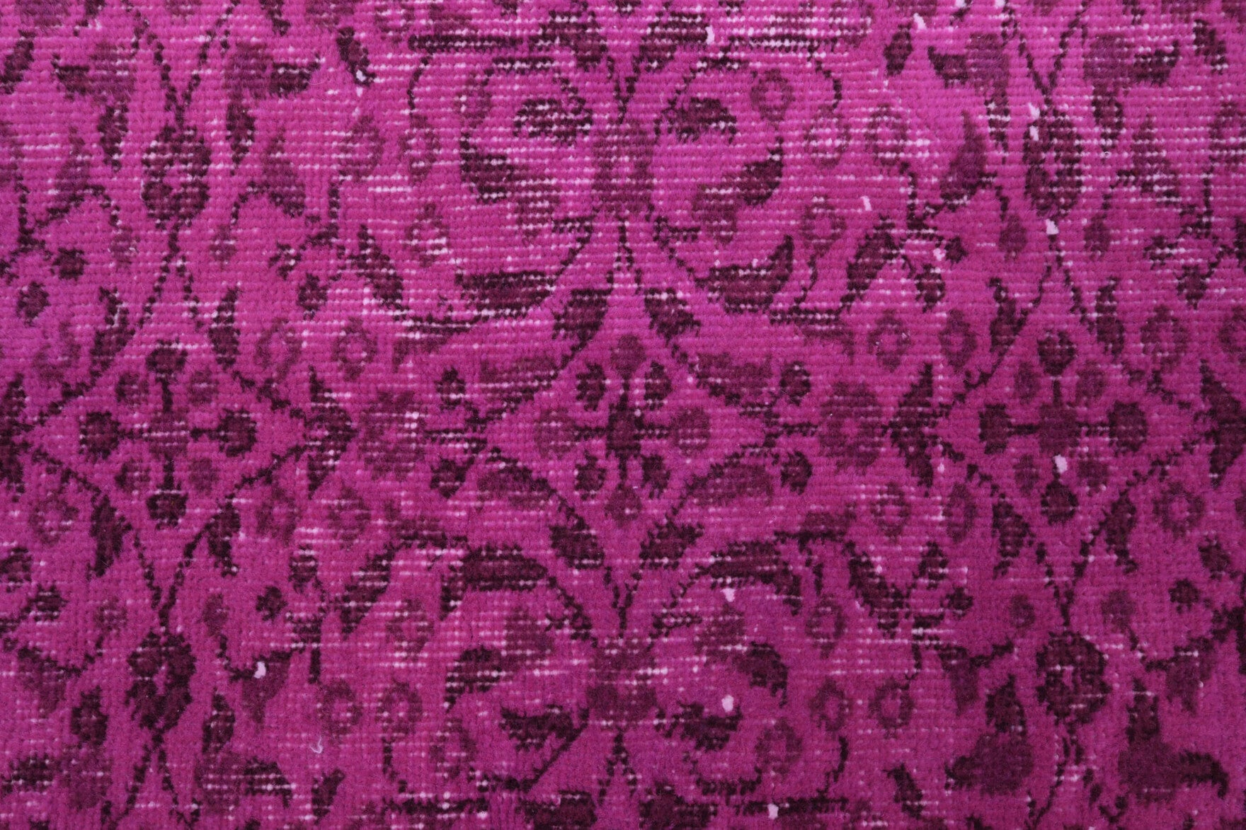 Kalopeleia rug: 1970s handmade Anatolian rug with abstract motifs and cotton backing