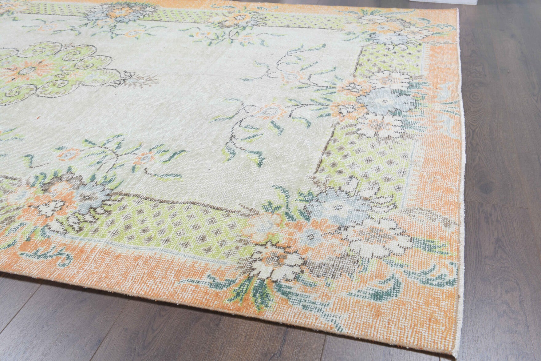One-of-a-kind 1970s Anatolian vintage area rug in wool, 6'1" x 10'
