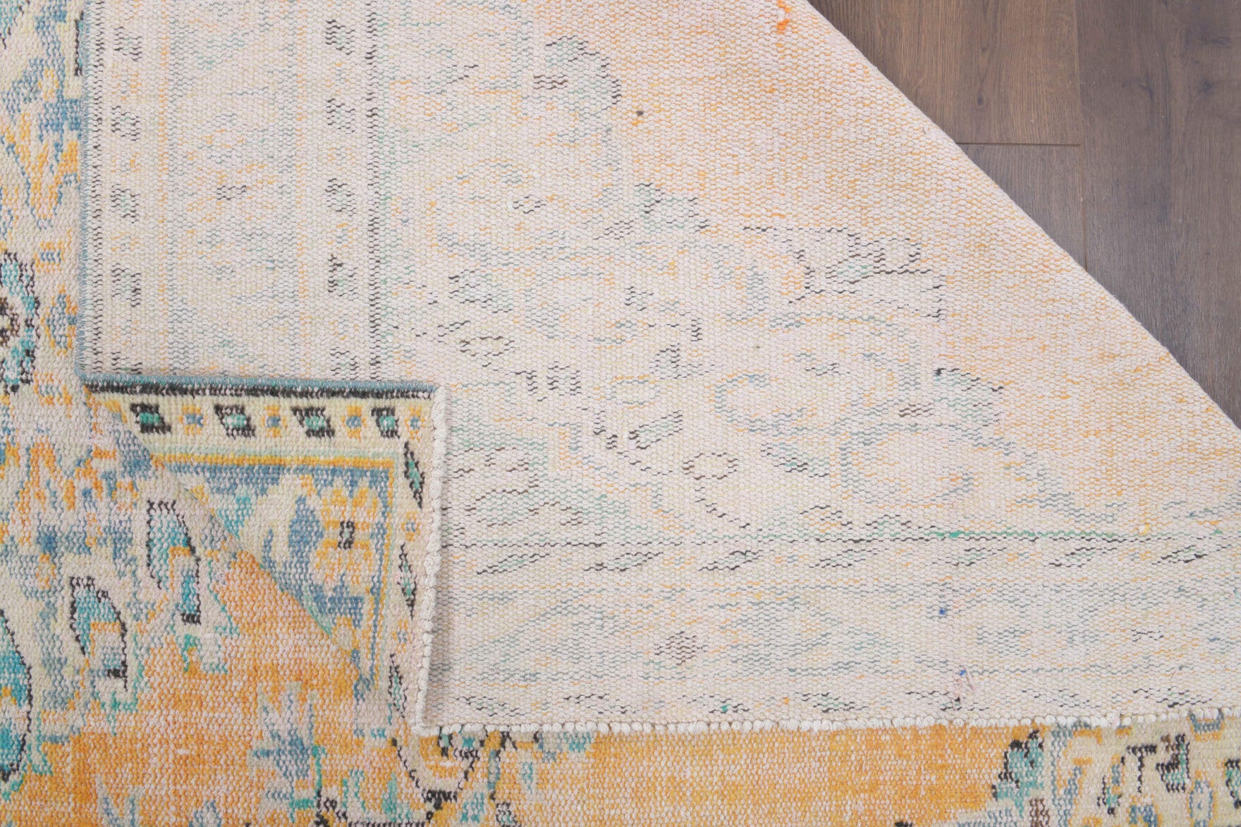 181x278 cm vintage Anatolian area rug – Ioniaboule, low pile, wool