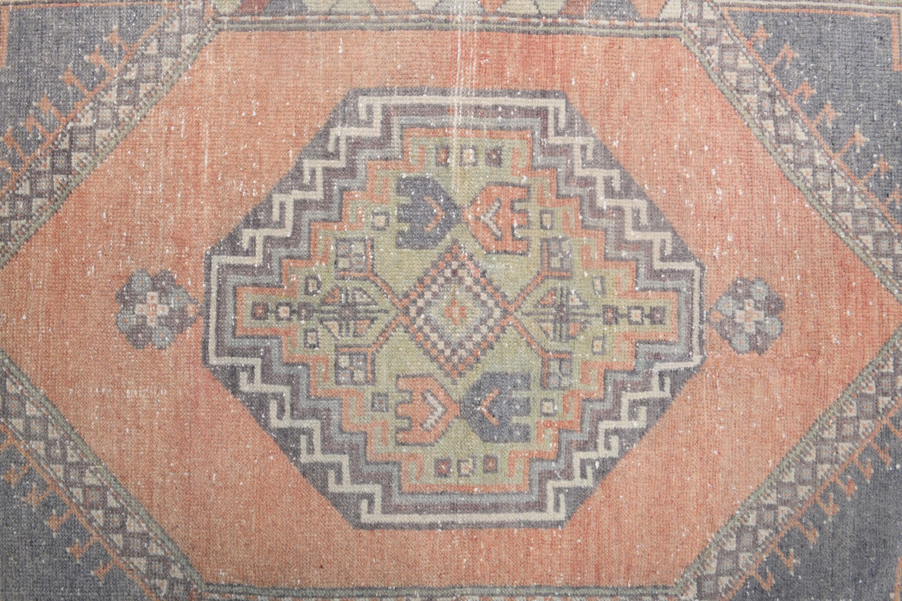 One-of-a-kind 1970s Anatolian vintage area rug in wool, 3'5" x 6'4"
