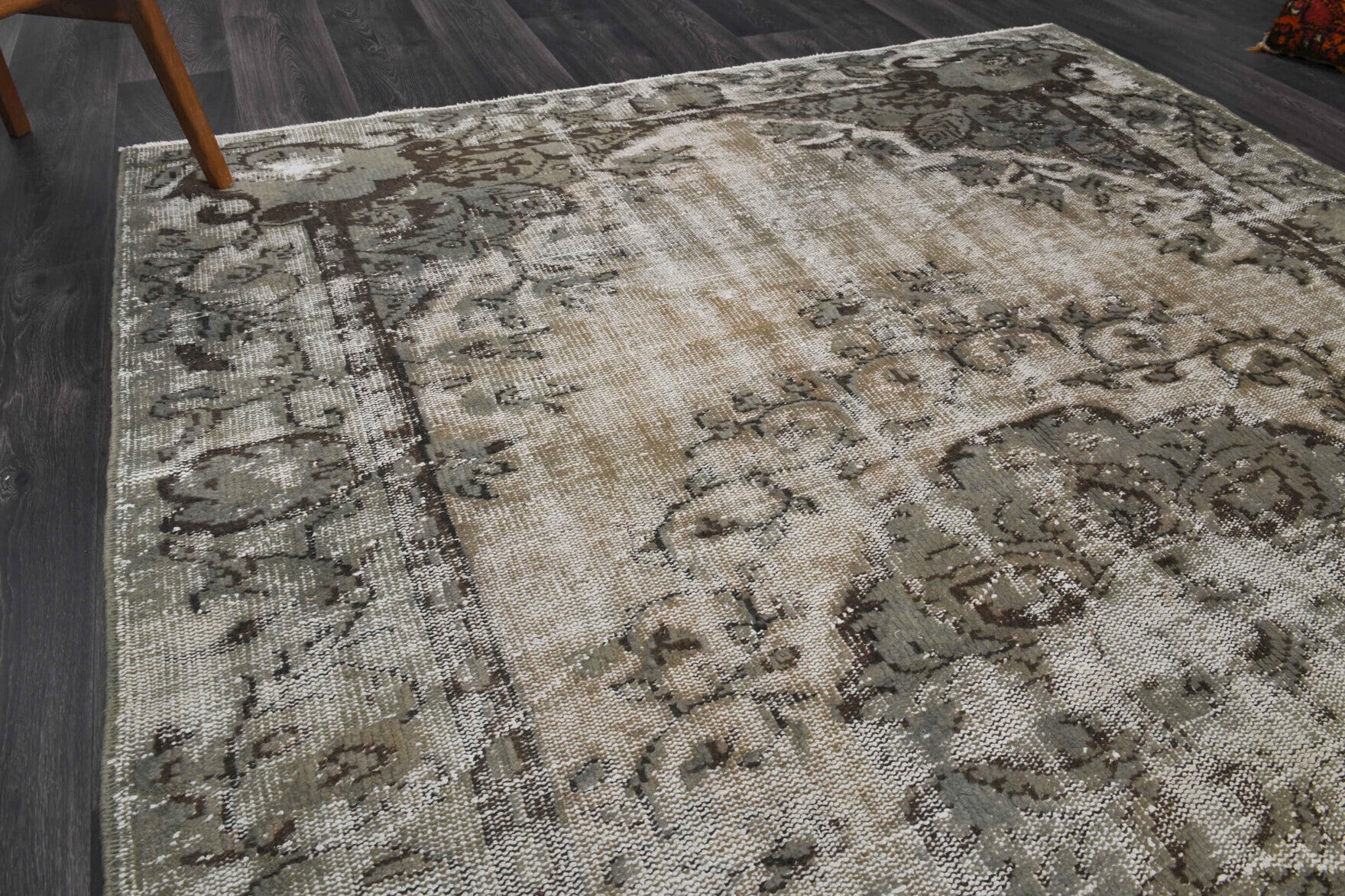 Mid 20th Century Handmade Anatolain Wool Rug