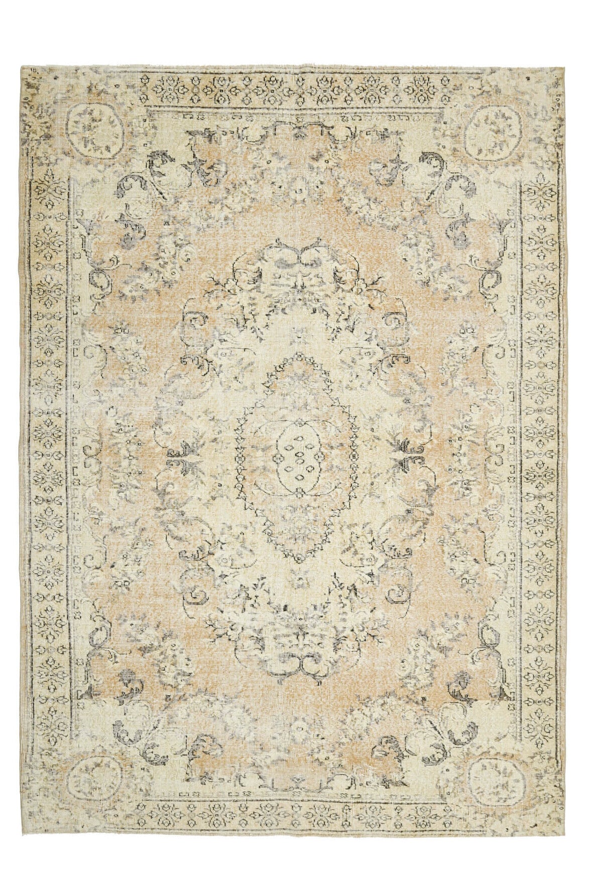 Vintage Oriental Area Anatolian Rug