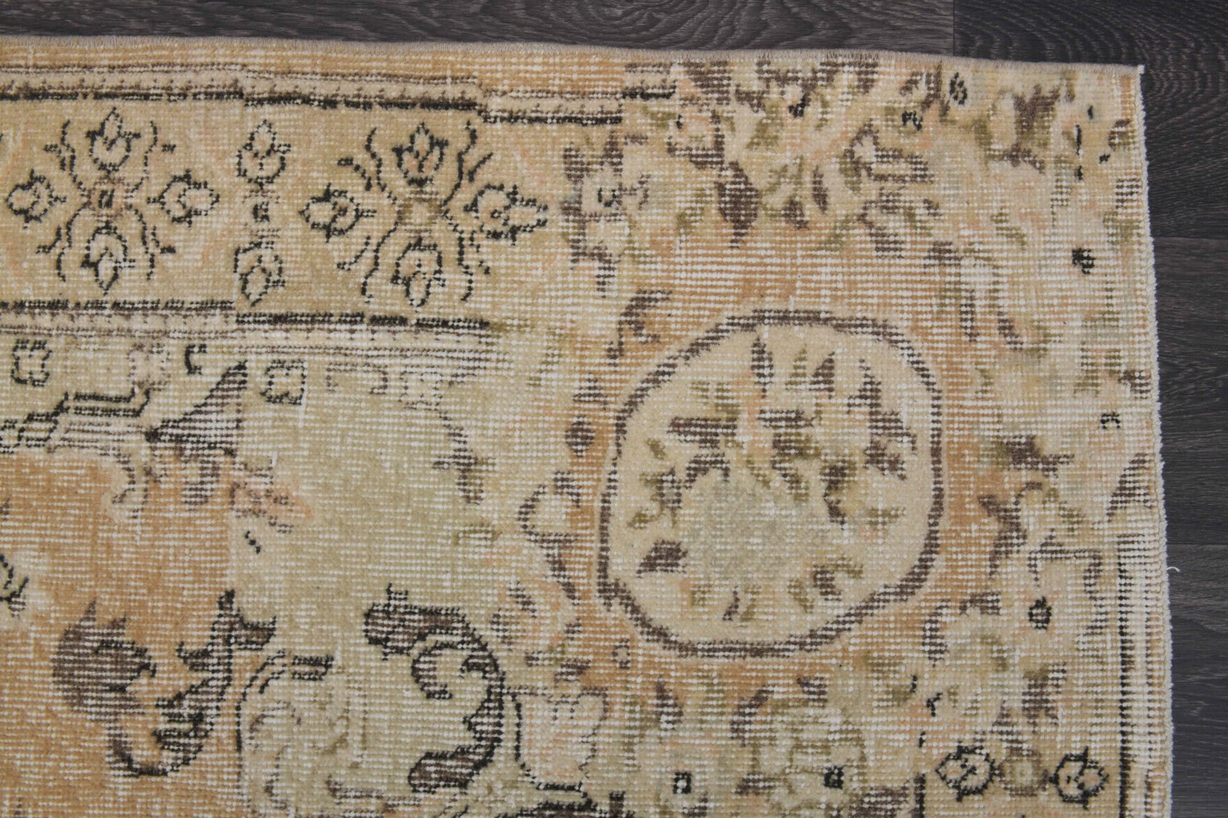 Vintage Oriental Area Anatolian Rug