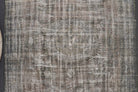 Distressed Oushak Area Rug