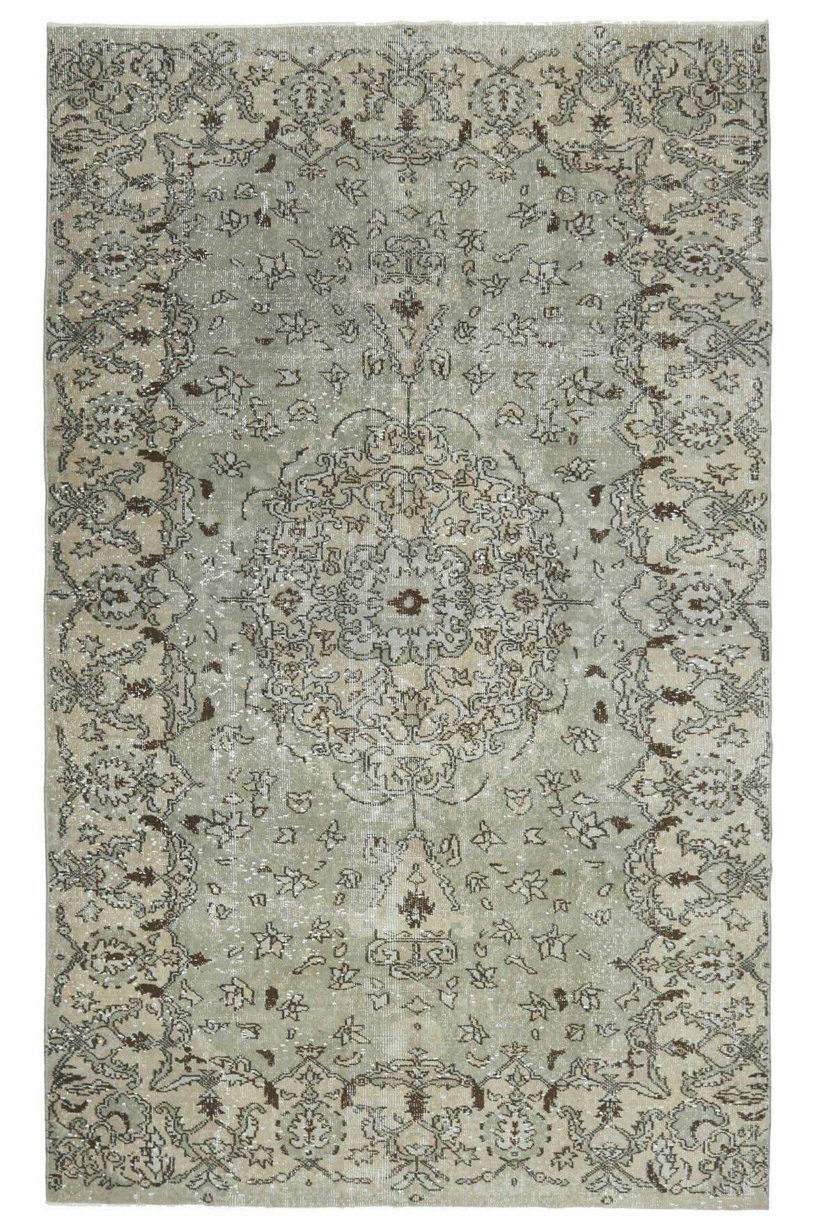 Turkish Anatolian Vintage Area Rug