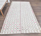 Elakusa – vintage ikat rug for living room or bedroom, 5'3" x 9'10" (161x300 cm)