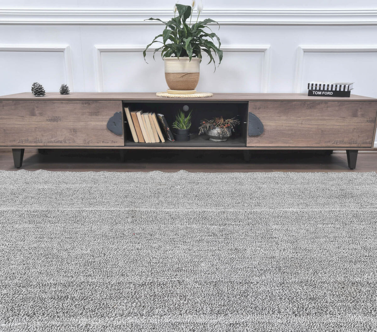 Vintage Gray Area Rug