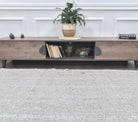 One-of-a-kind 1970s Anatolian vintage kilim rug in wool, 7'5" x 8'11"