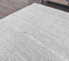 Eirenephone kilim: 1970s handwoven flatweave Anatolian kilim with solid motifs and cotton backing