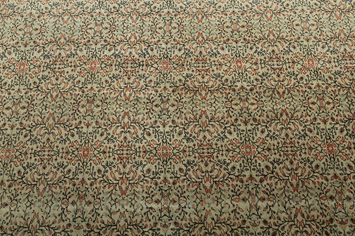 Vintage Original Hereke Area Rug