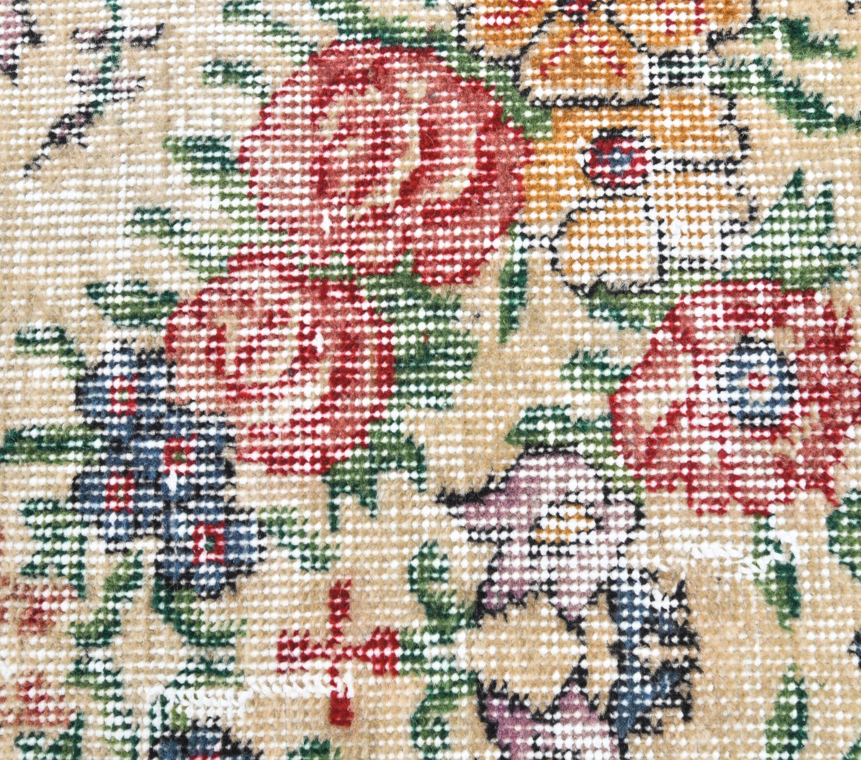 One-of-a-kind 1970s Anatolian vintage area rug in wool, 5'9" x 6'9"