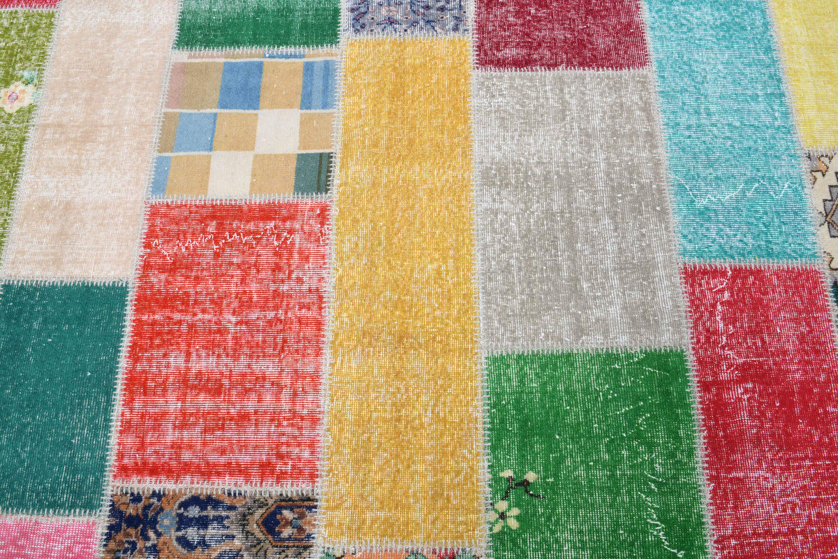 Vintage Patchwork Area Rug