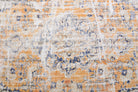 Distressed Oriental Orange Anatolian Rug