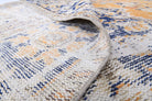 Distressed Oriental Orange Anatolian Rug
