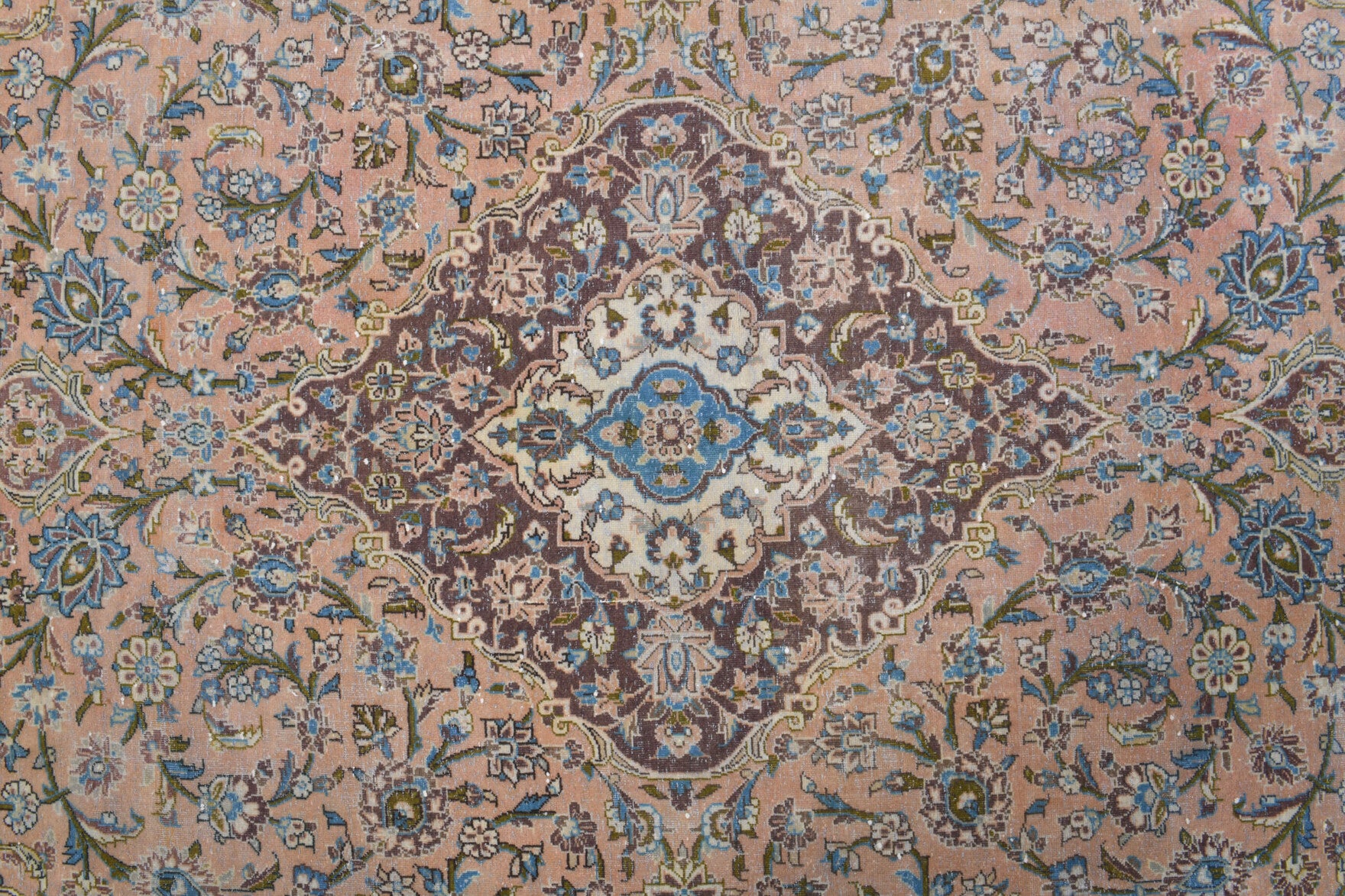Persian Tabriz Vintage Handwoven Large Area Rug