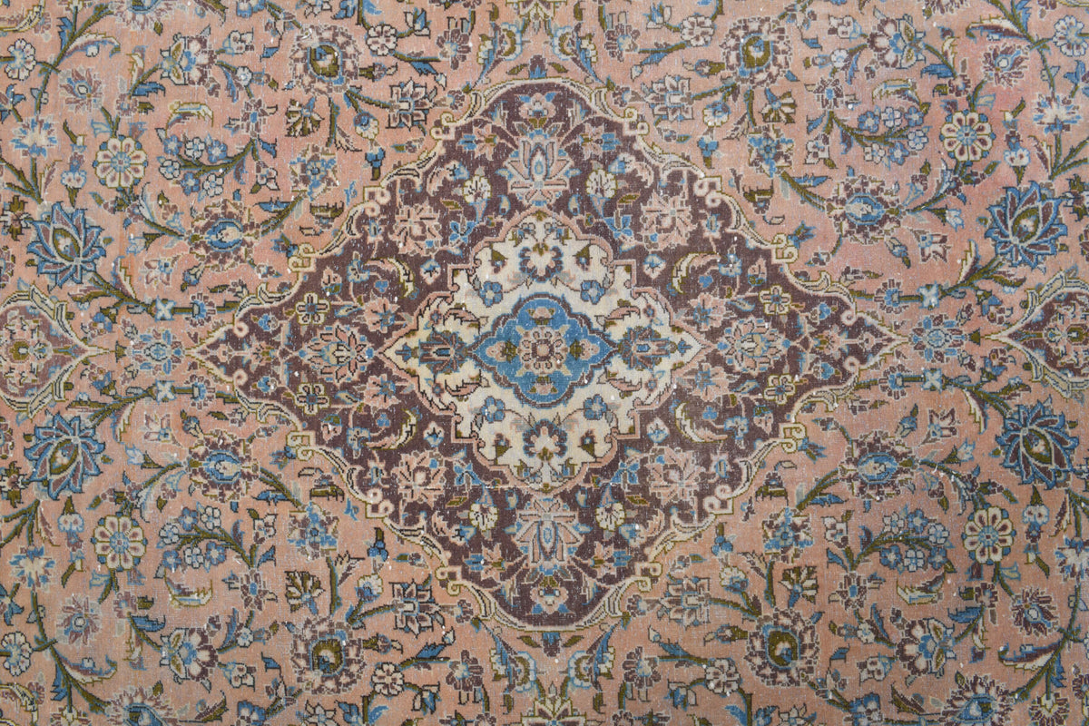 Persian Tabriz Vintage Handwoven Large Area Rug