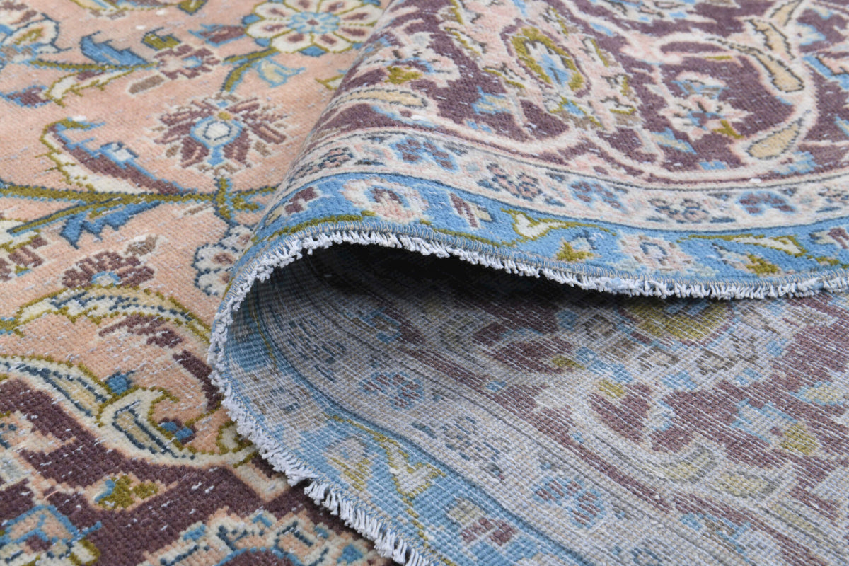 Persian Tabriz Vintage Handwoven Large Area Rug