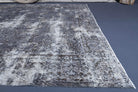 Vintage Hereke Distressed Area Rug