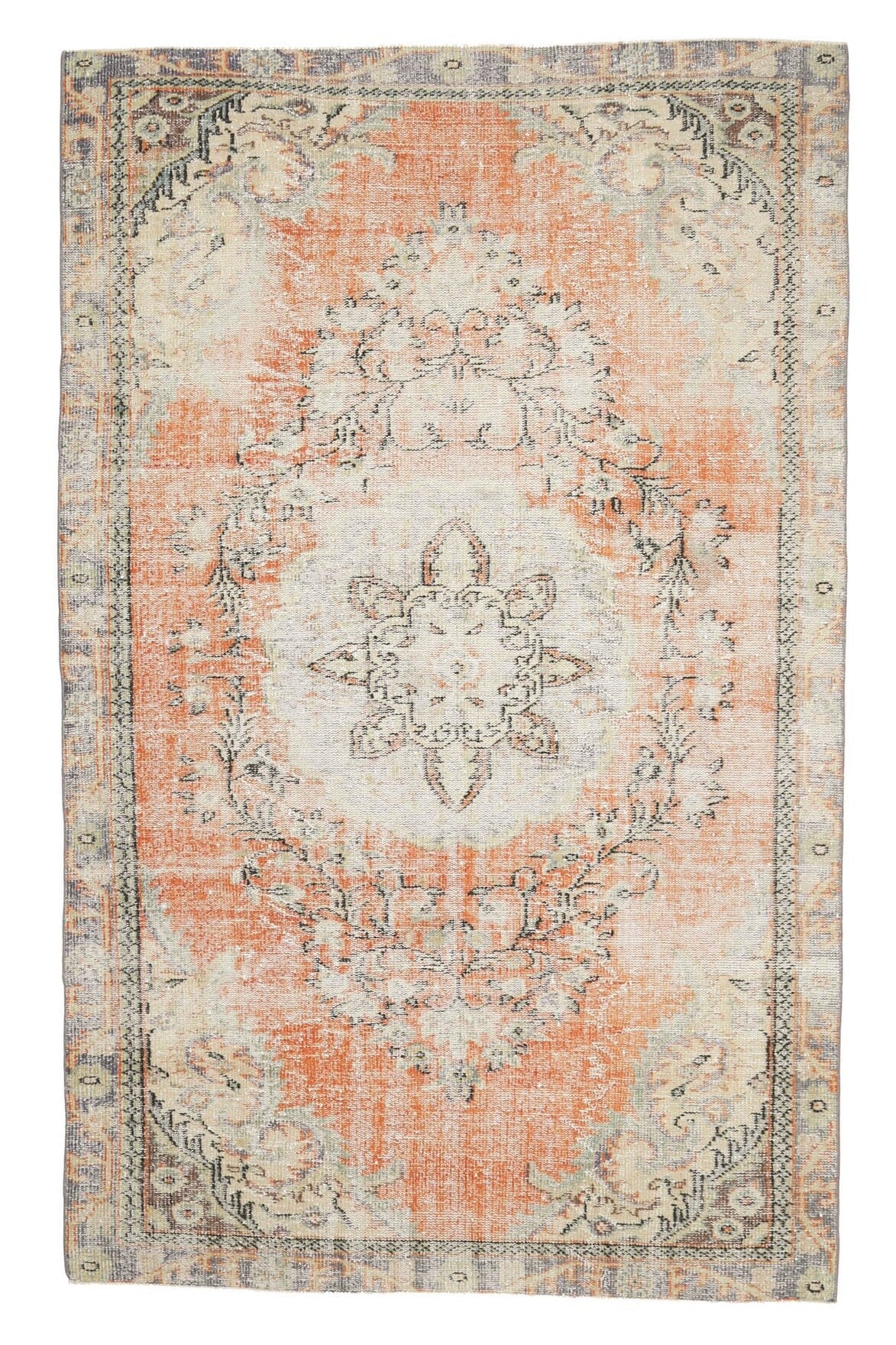 Vintage Oriental Anatolian Area Rug