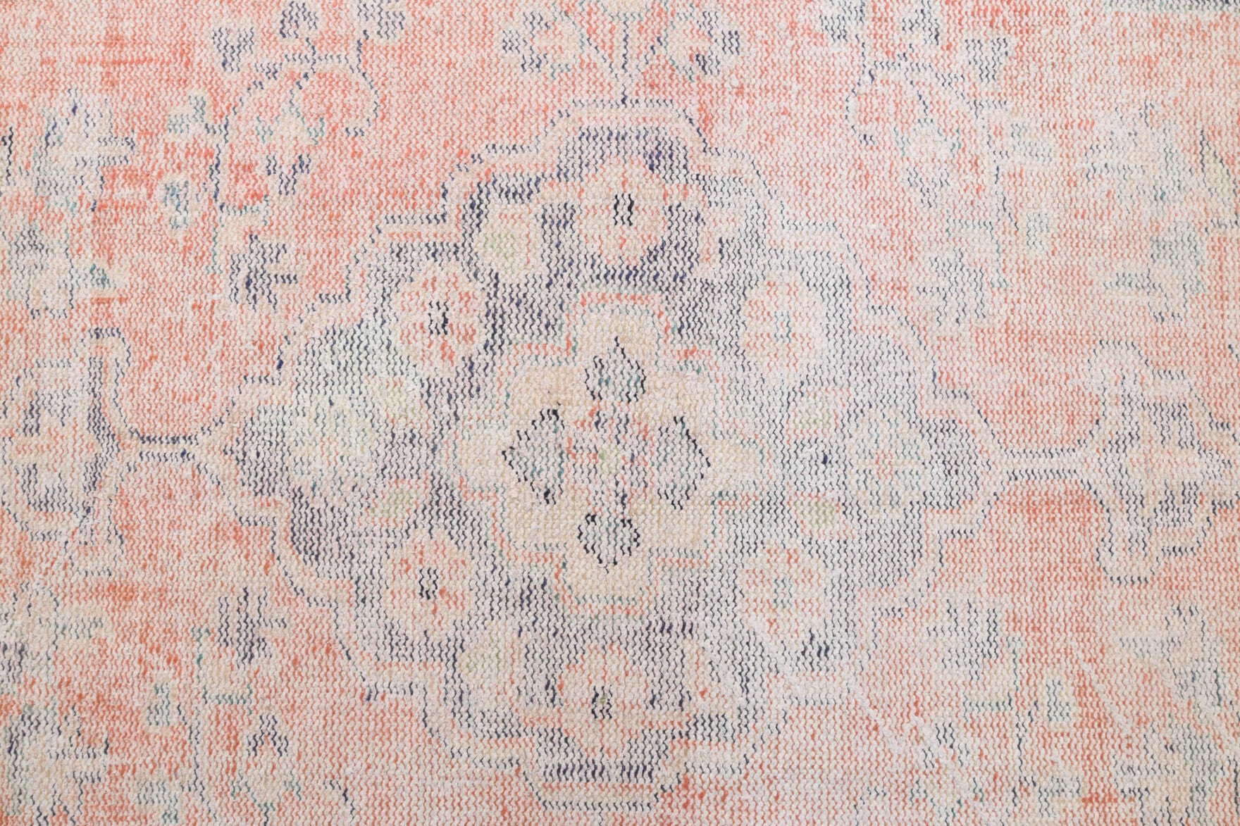 One-of-a-kind 1970s Anatolian vintage area rug in wool, 5'3" x 8'5"