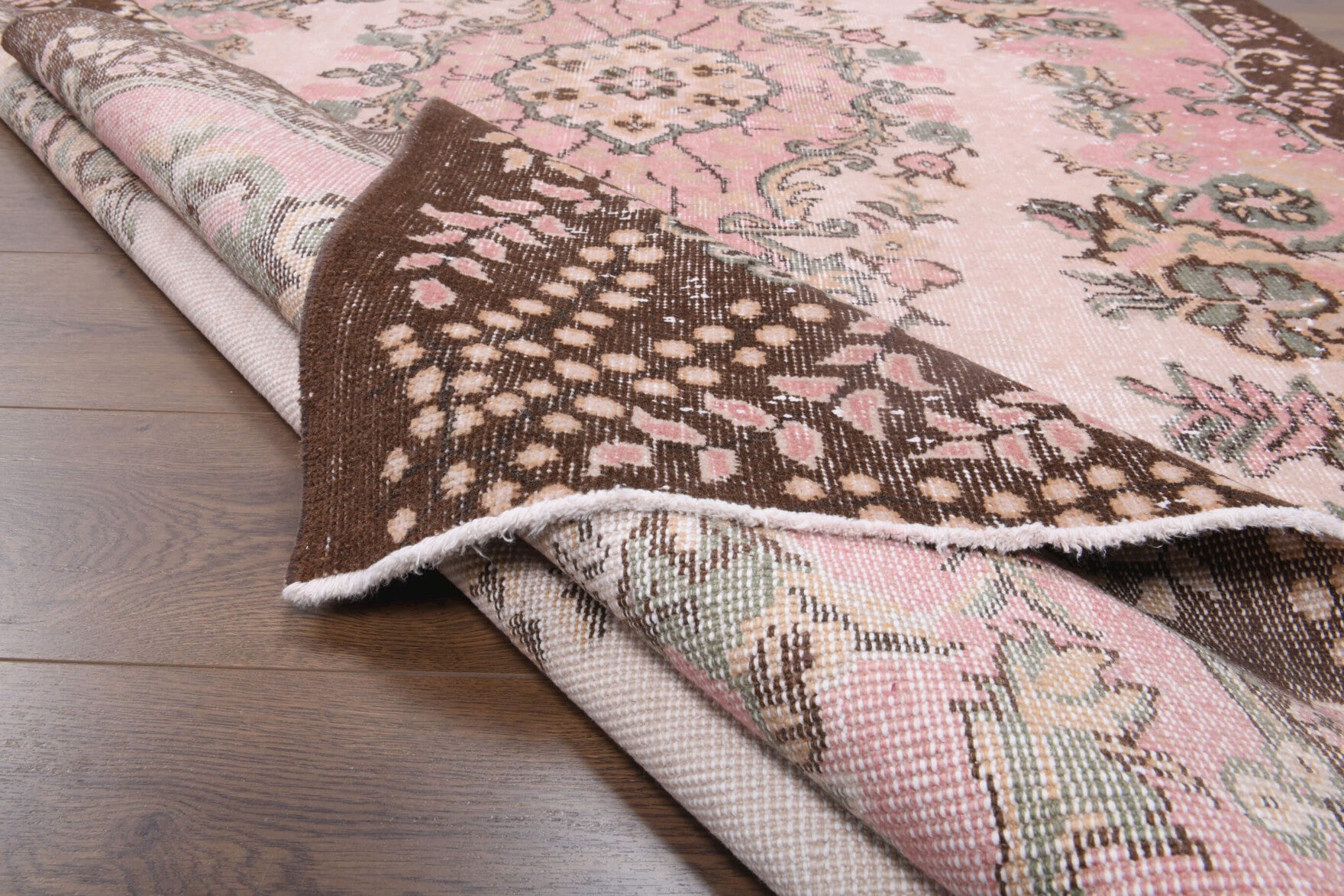 173x293 cm vintage Anatolian area rug – Andromache, low pile, wool