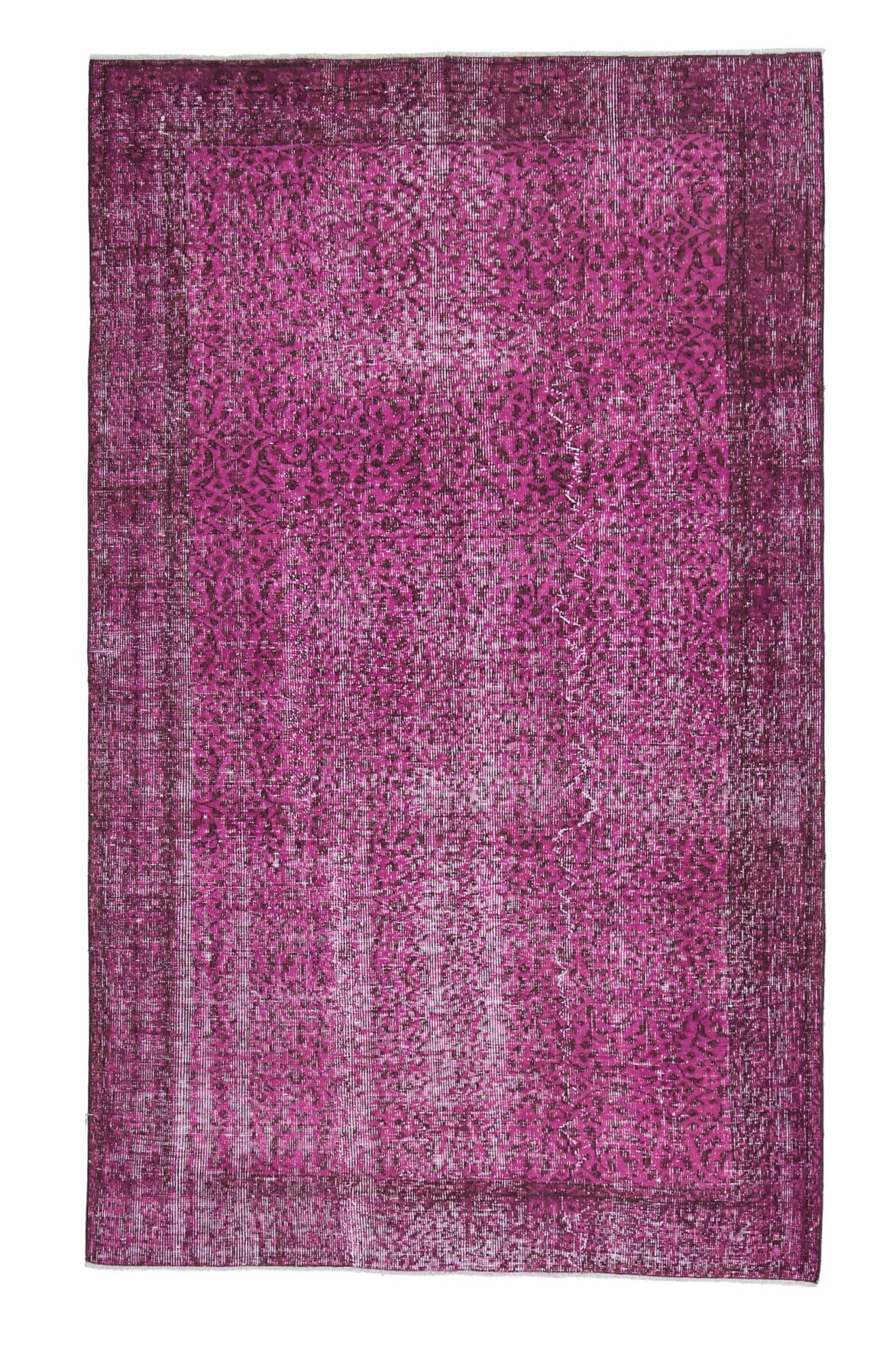 Vintage Area Hereke Floral Rug