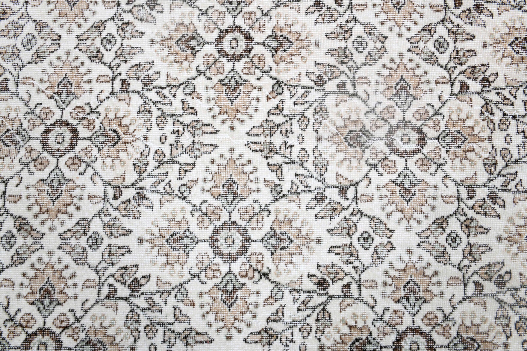 127x218 cm vintage Anatolian area rug – Silagul, low pile, wool