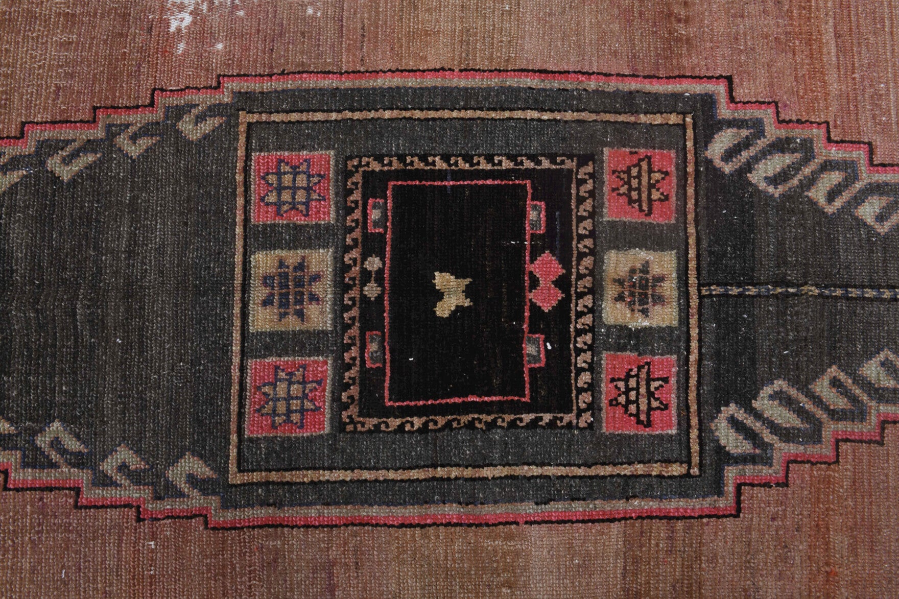 One-of-a-kind 1970s Anatolian vintage area rug in wool, 4'8" x 6'5"