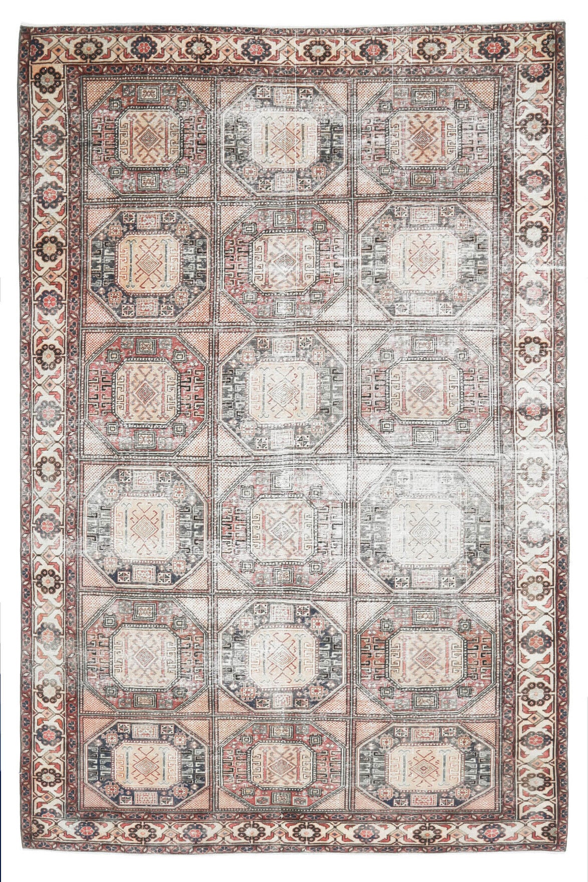 Vintage Large Anatolian Area Rug