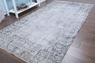 One-of-a-kind 1950s Anatolian vintage area rug in wool, 4'4" x 8'10"
