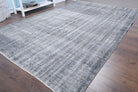 Semapare rug: 1970s handmade Anatolian rug with abstract motifs and cotton backing