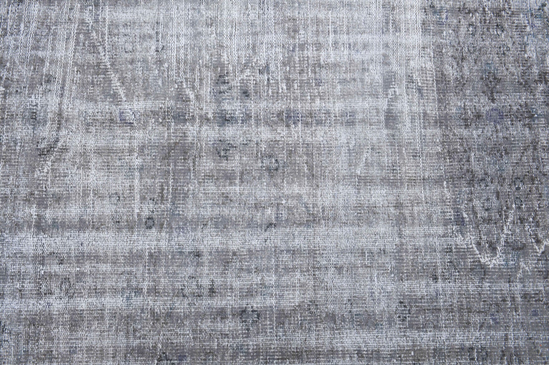 184x280 cm antique washed vintage Anatolian area rug – Semapare, low pile, wool