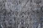 Authentic Anatolian antique washed vintage area rug (1970s) with abstract design – one-of-a-kind at Fame Rugs