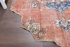 One-of-a-kind 1970s Anatolian vintage area rug in wool, 4'8" x 7'10"
