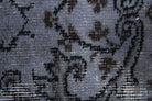 Authentic Anatolian distressed vintage area rug (1950s) with oriental design – one-of-a-kind at Fame Rugs