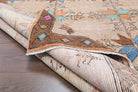 Handmade wool rug from Anatolia, Turkey – Oushak Vintage Area Rug 5'1" x 7'7"